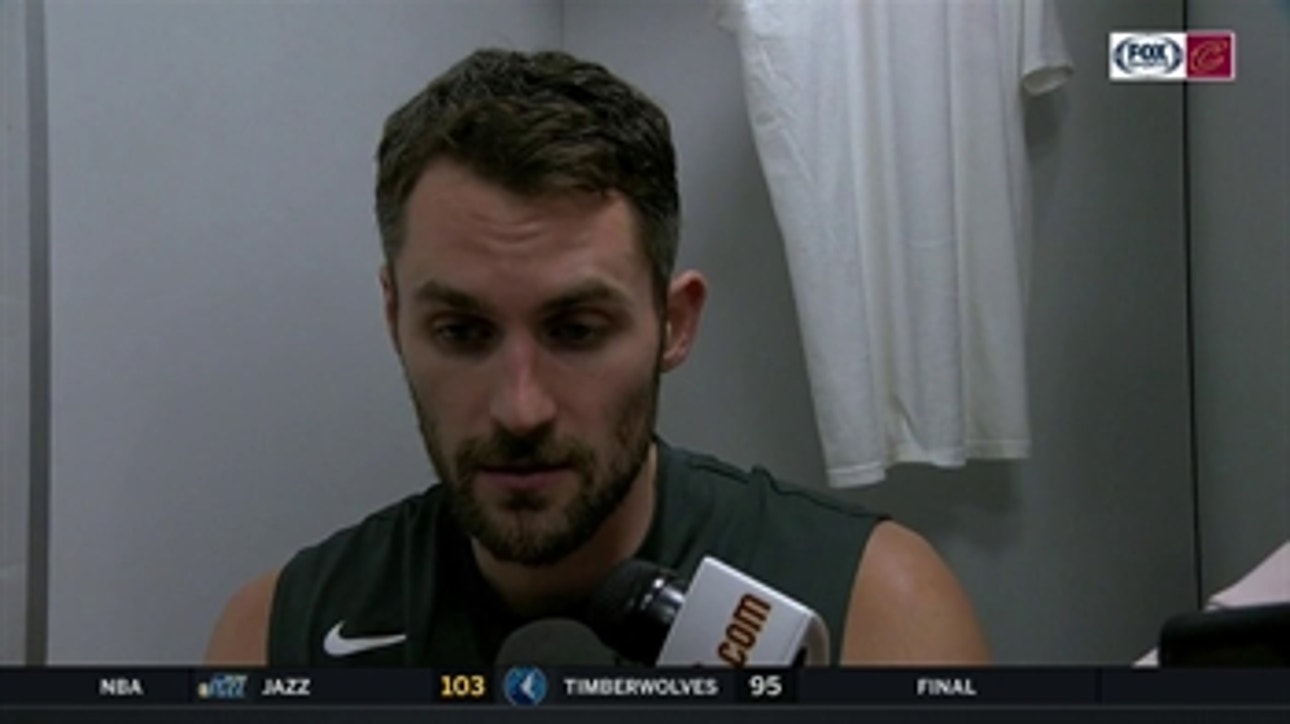Kevin Love felt Cavs played 'more inspired' in second half, can't start slow