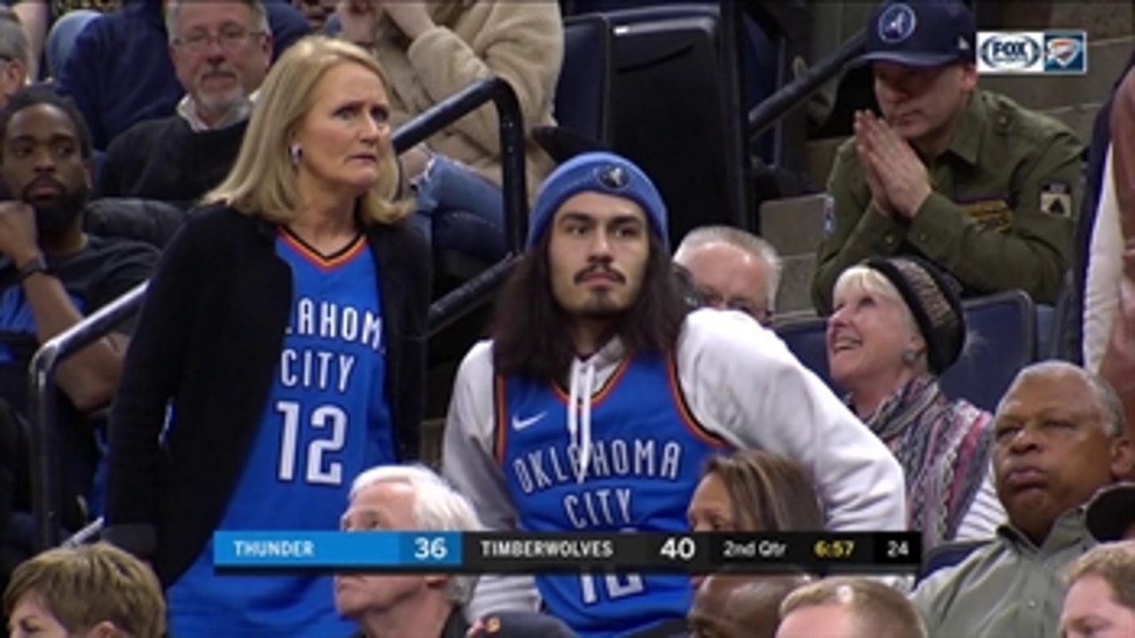 There are Thunder fans everywhere