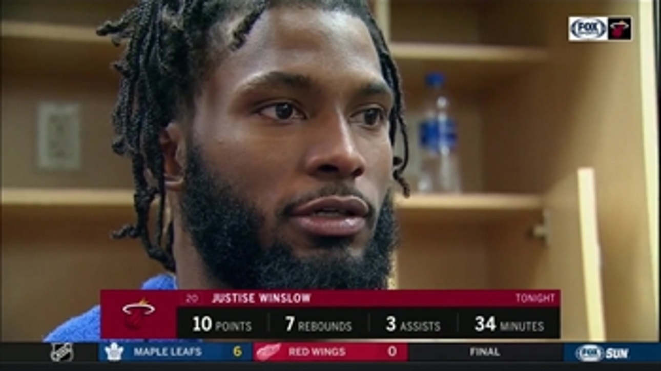 Justise Winslow reflects on first game back after completing NBA concussion protocol