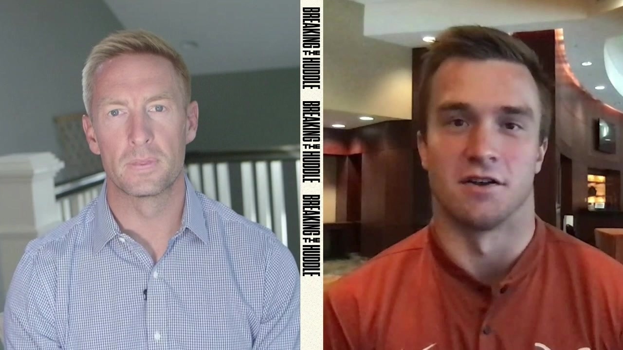Sam Ehlinger joins Joel Klatt to break down wild Texas comeback vs. Texas Tech
