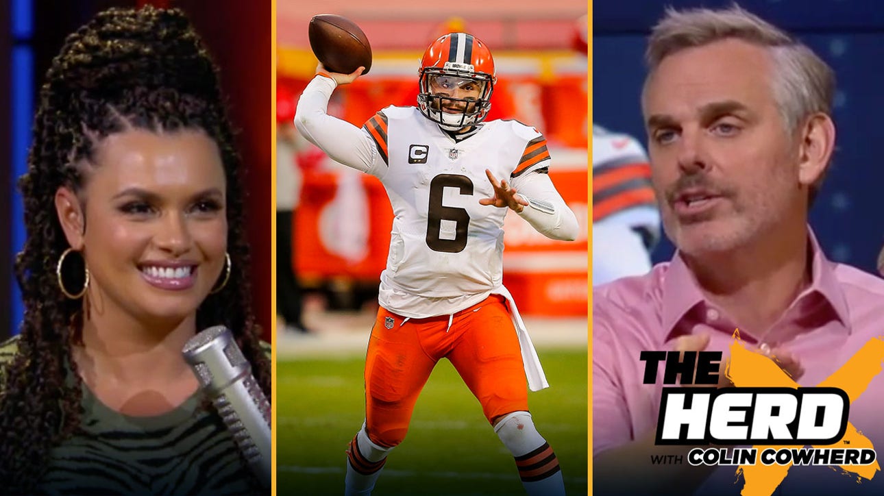 Colin Cowherd plays 'Mayfield or The Field', decides between Baker & other QBs ' THE HERD