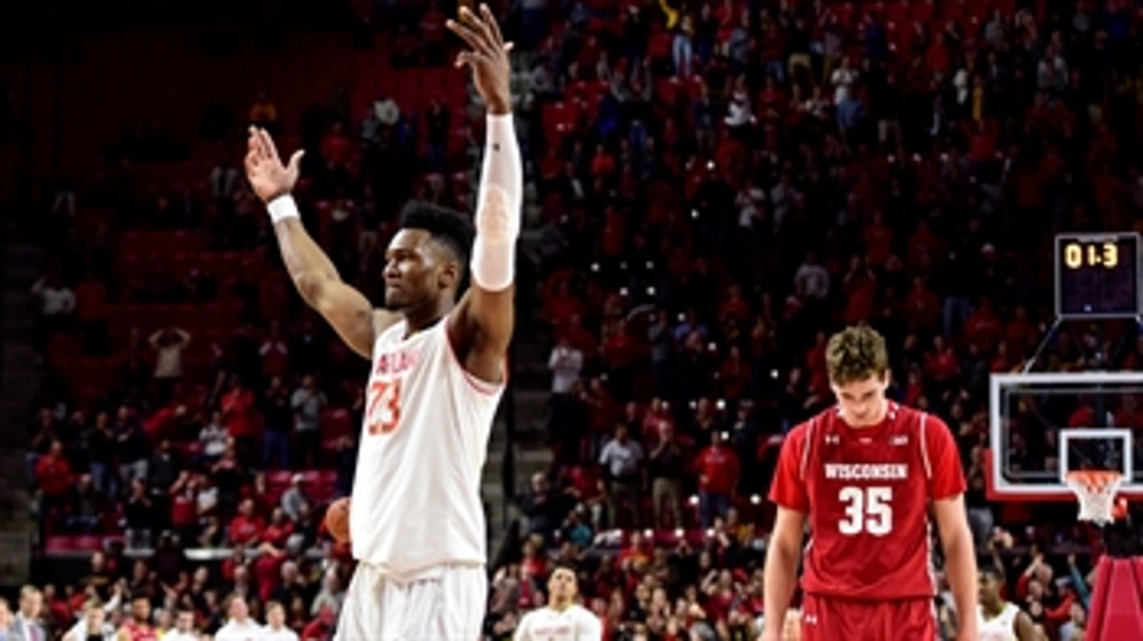 No. 19 Maryland barely withstands fierce comeback by Wisconsin