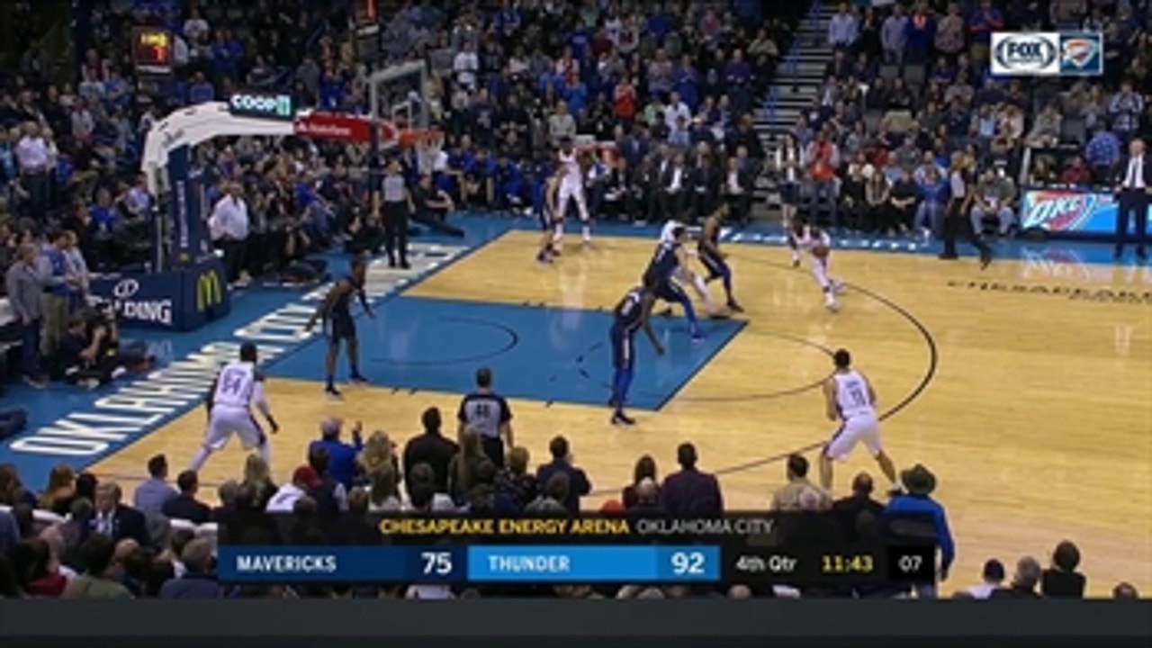 HIGHLIGHTS: Dennis Schroder finds Nerlens Noel for the dunk