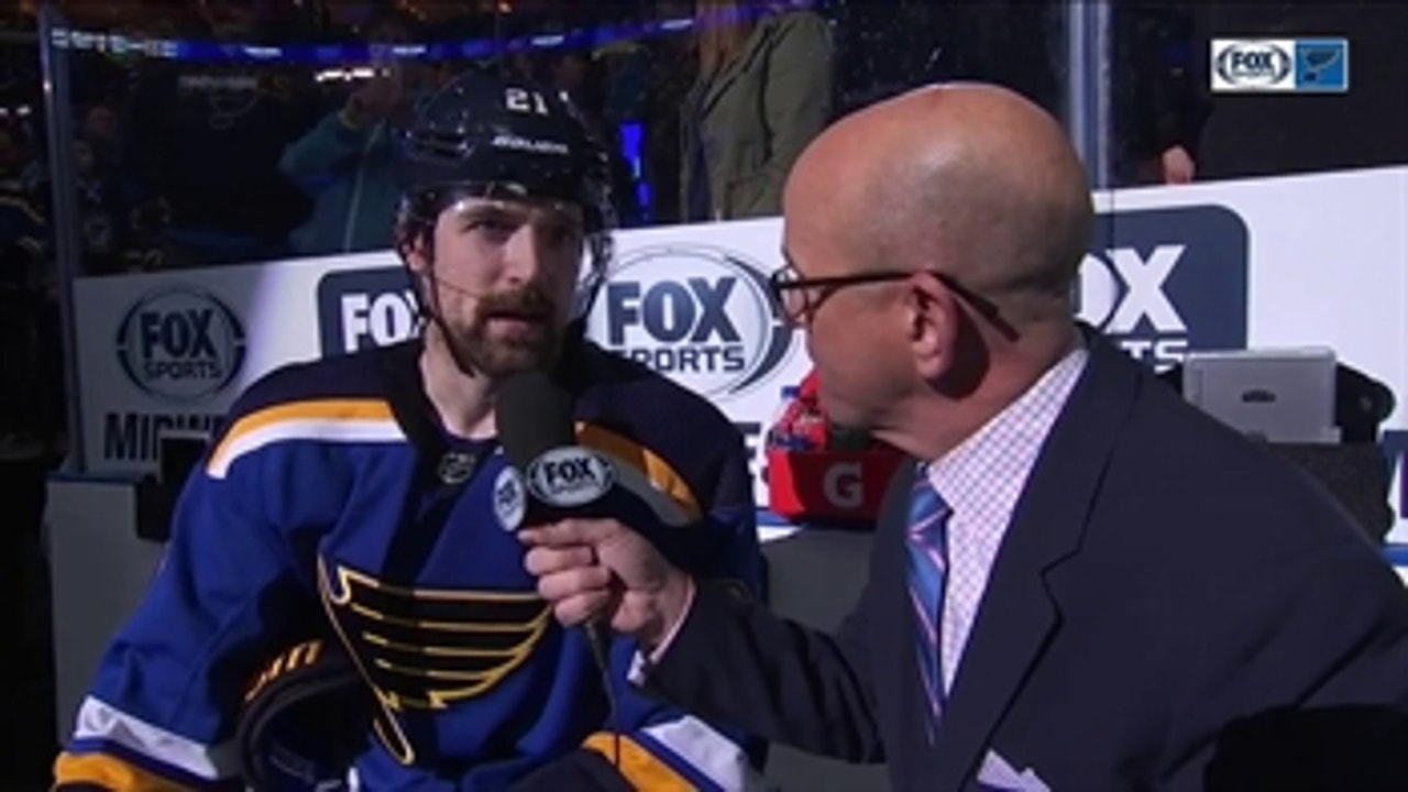 Patrik Berglund: 'Every single point now is huge for us'
