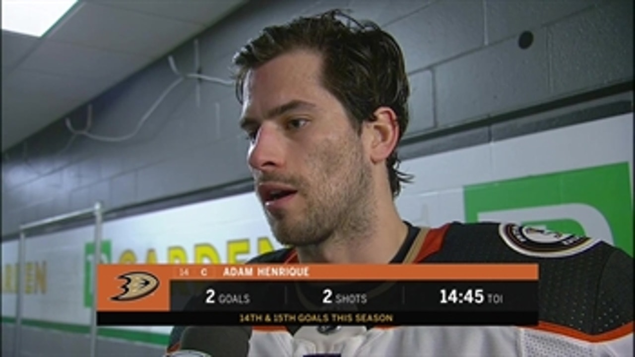 Ducks Live: Henrique puts up 2 goals against Bruins