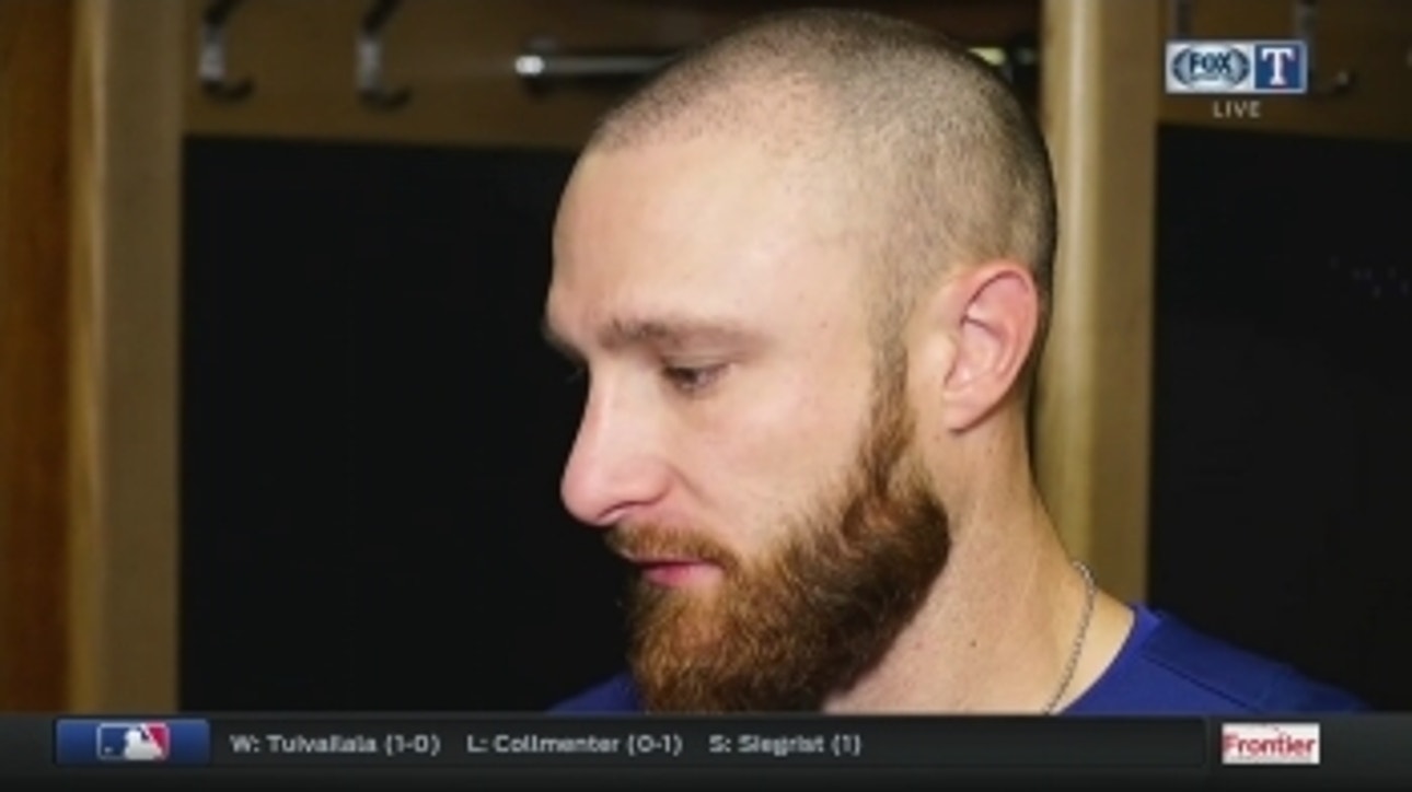 Jonathan Lucroy talks pitching in tough loss to Mariners