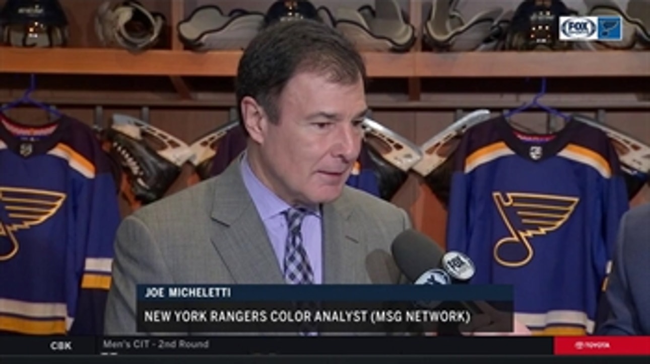 Joe Micheletti: 'It's always great to come back' to St. Louis