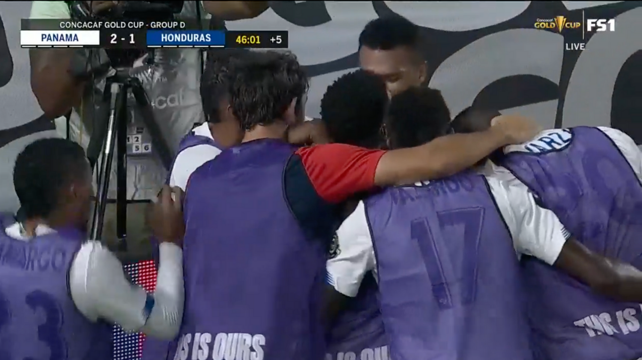 Panama takes 2-1 lead over Honduras after BEAUTIFUL team sequence
