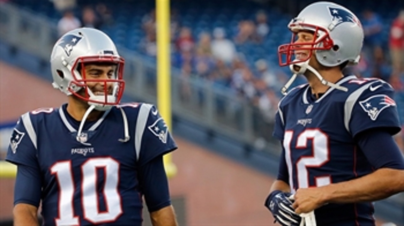 Shannon Sharpe reacts to Jimmy Garoppolo's comments on Tom Brady