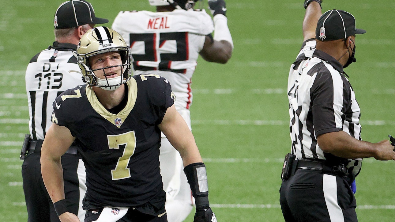 Brandon Marshall: Saints' Taysom Hill delivered in absence of Brees; stumped Matt Ryan's Falcons ' FIRST THINGS FIRST