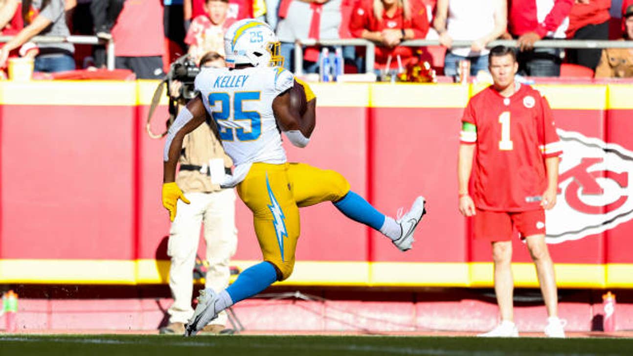 Joshua Kelley Odds and Prop Bets vs. Bears – NFL Week 8 2023