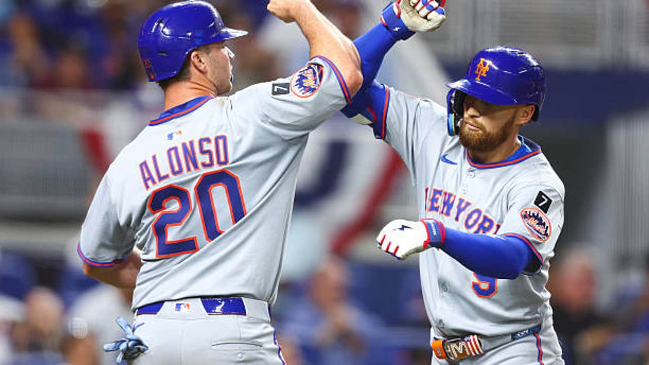 miami-florida-brandon-nimmo-of-the-new-york-mets-celebrates-with-teammate-pete-alonso-after Pete Alonso reveals the reason he didn't sign with the Blue Jays despite a better offer
