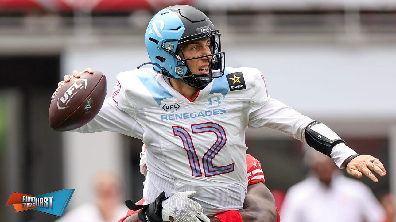 Renegades QB Luis Perez earns gold medal for Week 10 performance vs. Defenders | First Things First