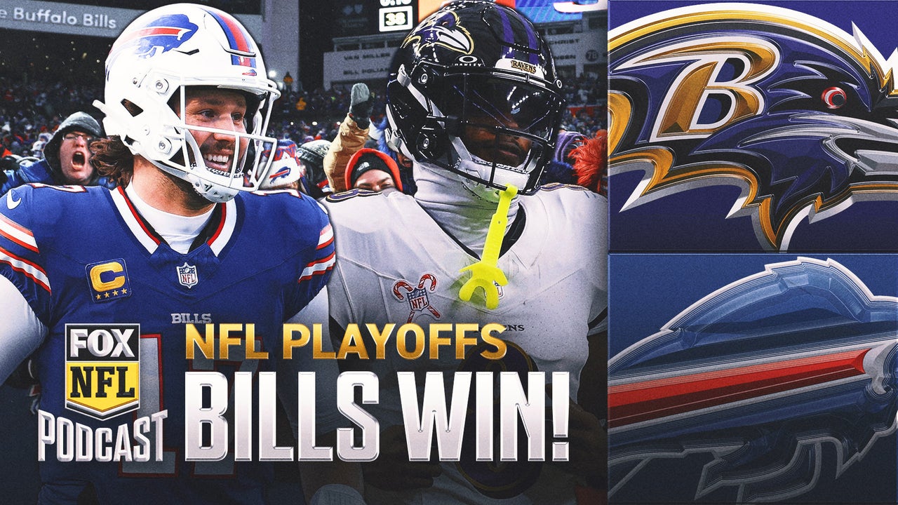 Josh Allen, Buffalo Bills HOLD OFF Lamar Jackson, Baltimore Ravens | NFL on FOX Pod