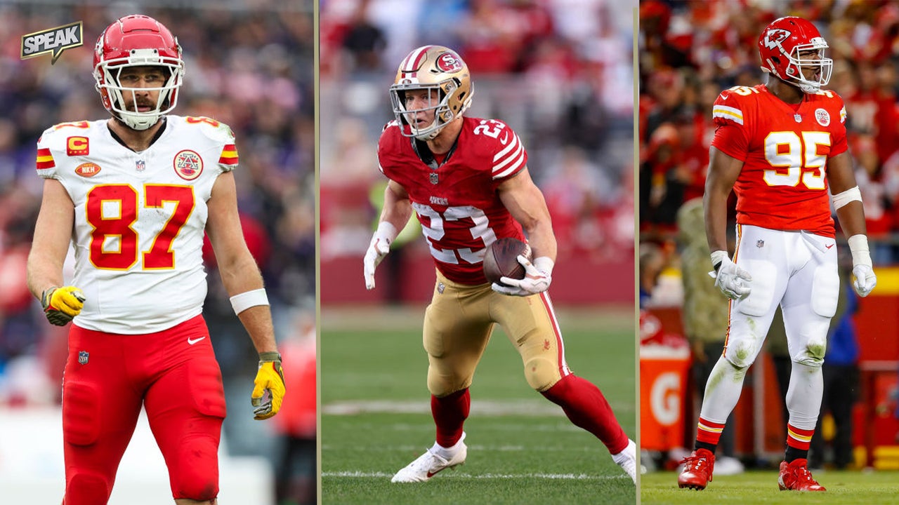 Christian McCaffrey, Travis Kelce, Chris Jones highlight top SB players outside of Mahomes | Speak