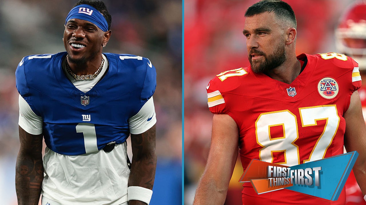 Malik Nabers and Travis Kelce are Nick Wright, Chris Broussard's Catch of the Year nominees | First Things First