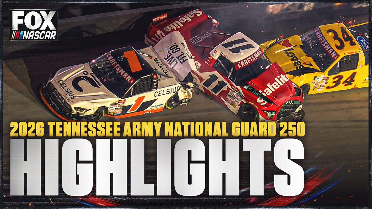 NASCAR Craftsman Truck Series: Tennessee Army National Guard 250 Highlights 🏁 NASCAR on FOX