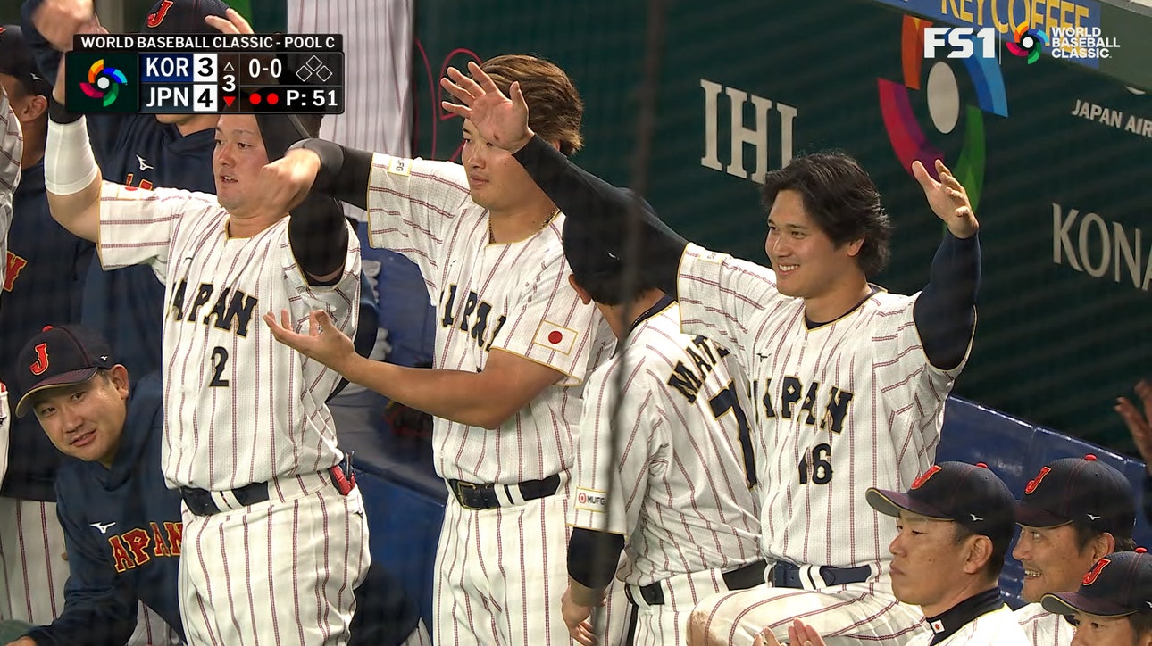 Shohei Ohtani & Japan hits three home runs in third inning, taking lead vs. Republic of Korea
