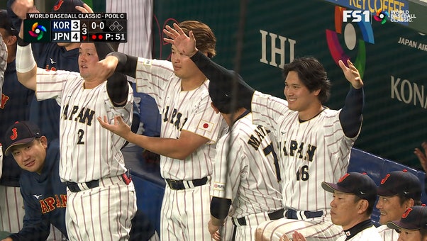 Shohei Ohtani & Japan hits three home runs in third inning, taking lead vs. Republic of Korea