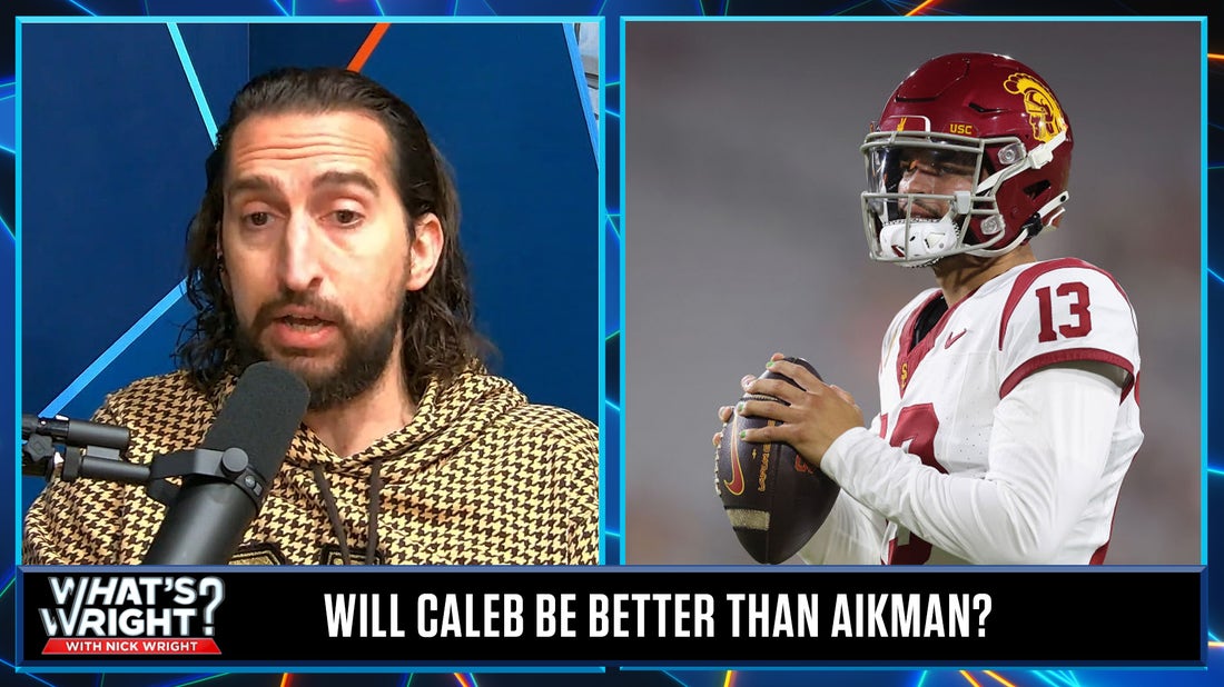 Caleb Williams will be a better QB than Troy Aikman, face Mahomes in a Super Bowl? | What’s Wright?