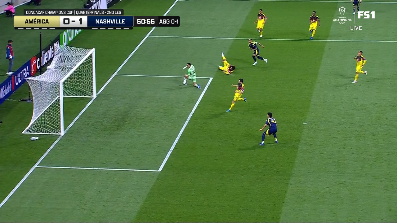 Hany Mukhtar scores 50th minute goal to give Nashville SC a 1-0 lead over Club América.