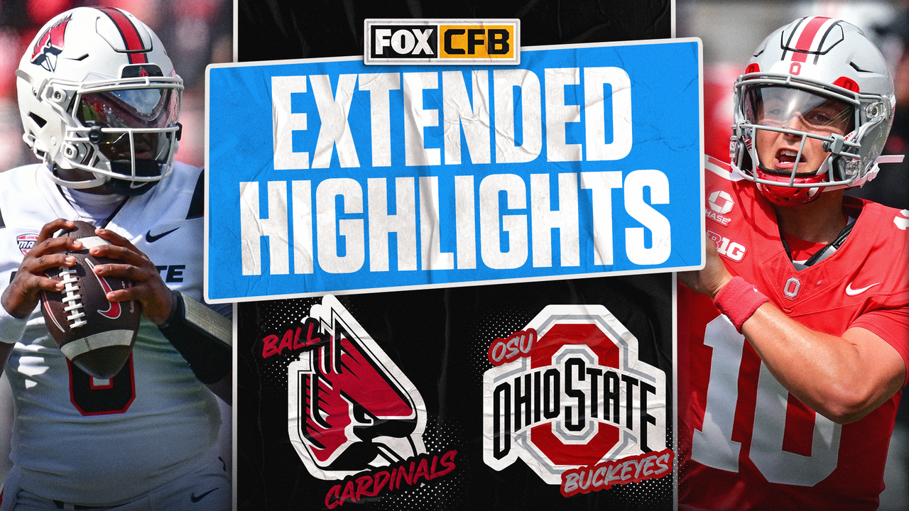 Ball State Cardinals vs Ohio State Buckeyes Highlights 🏈 FOX College Football