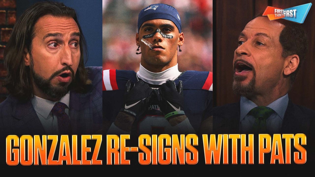 Patriots re-sign Christian Gonzalez in record-setting deal, How will Mahomes perform Week 1? | FTF