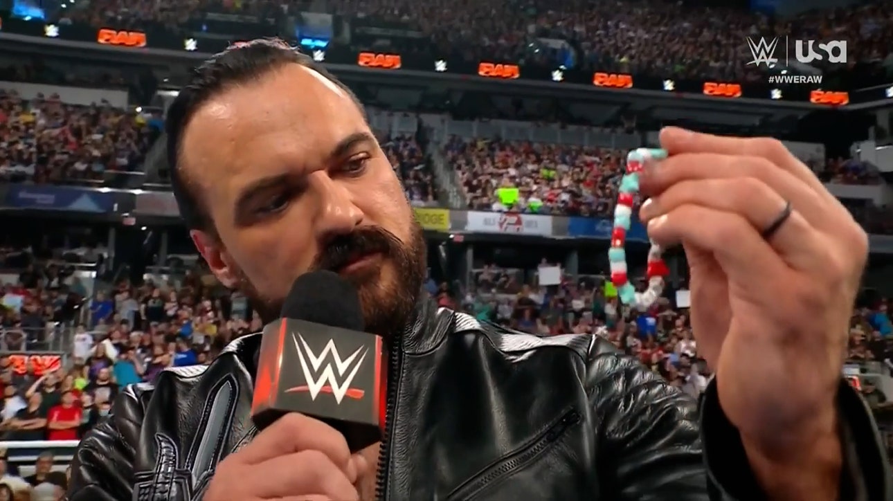 Drew McIntyre steals CM Punk’s beloved bracelet, ‘your wife and your stupid dog, Larry!’