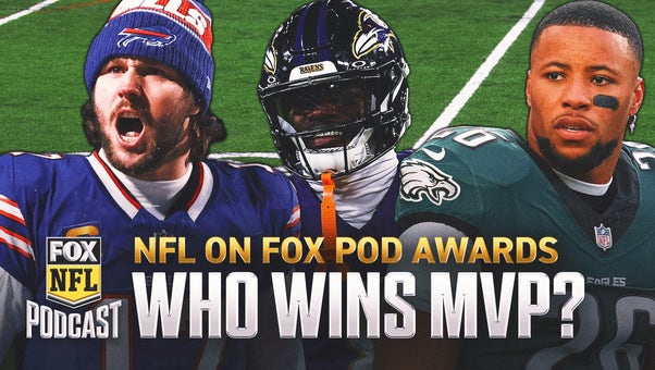 Saquon Barkley, Lamar Jackson & Josh Allen headline NFL on FOX's MVP award | NFL on FOX Pod