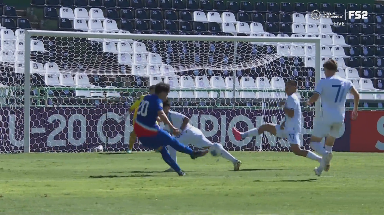 Ruben Ramos Jr. scores an absolute BANGER in USA U-20's victory over Guatemala