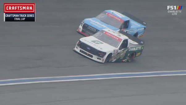 FINAL LAPS: Layne Riggs wins North Carolina Education Lottery 200 at Charlotte Motor Speedway 🏁 NASCAR on FOX