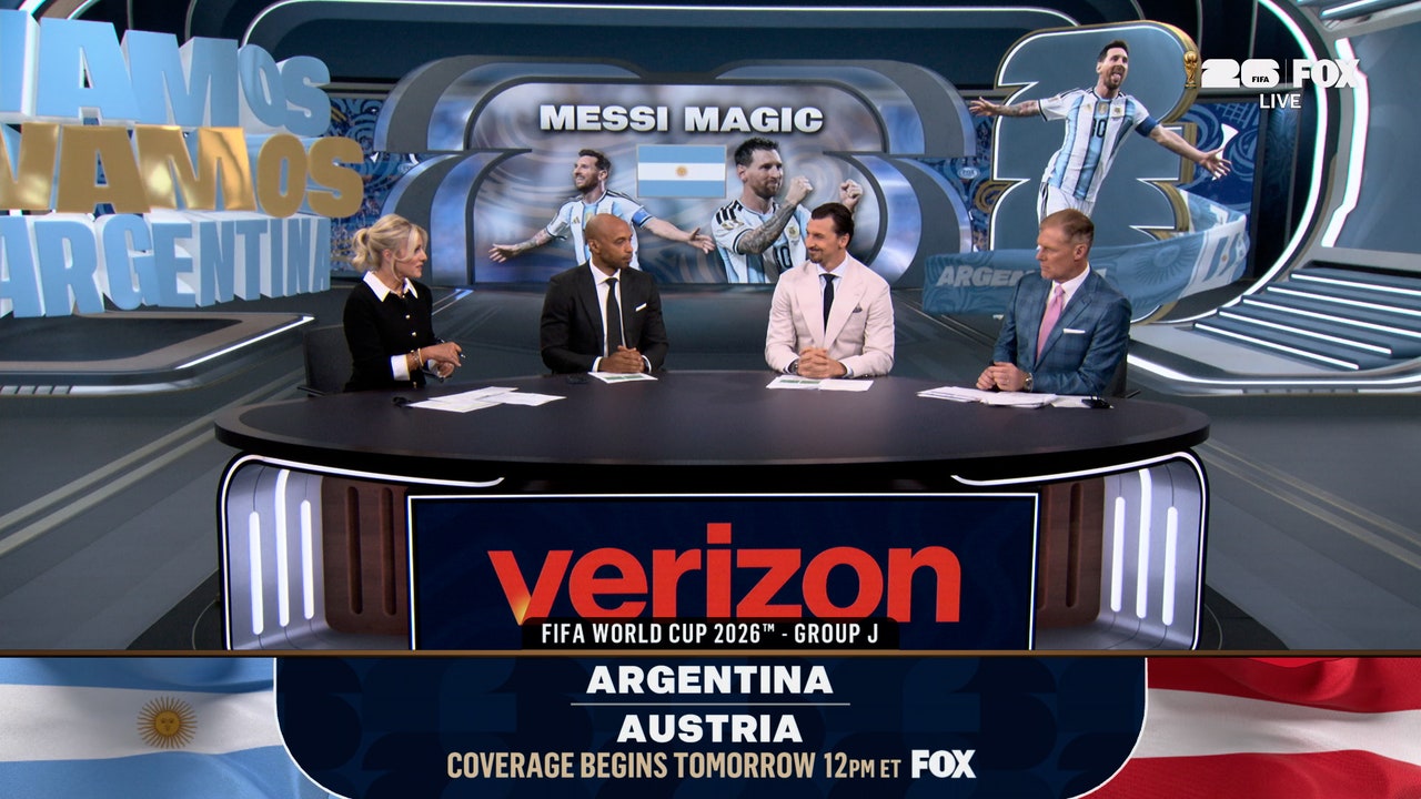 Argentina vs Austria Game Preview | Zlatan Ibrahimović, Alexi Lalas, Thierry Henry on Messi Chasing Goals Record