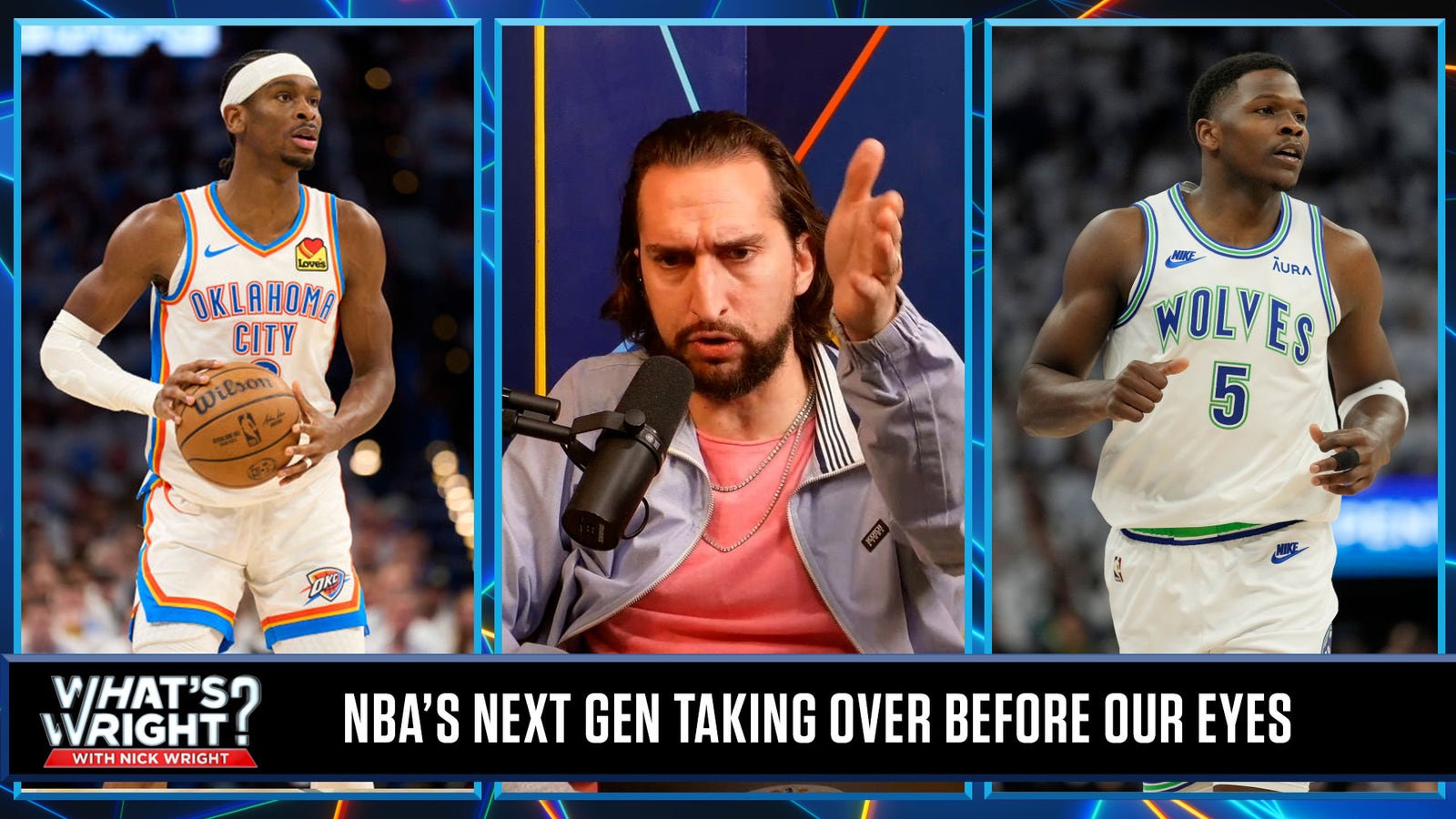 Move over LeBron and KD; it is Anthony Edwards, SGA's time in this new NBA generation