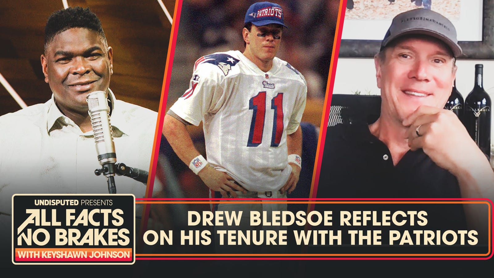 Drew Bledsoe reflects on Patriots tenure, Super Bowl vs. Packers
