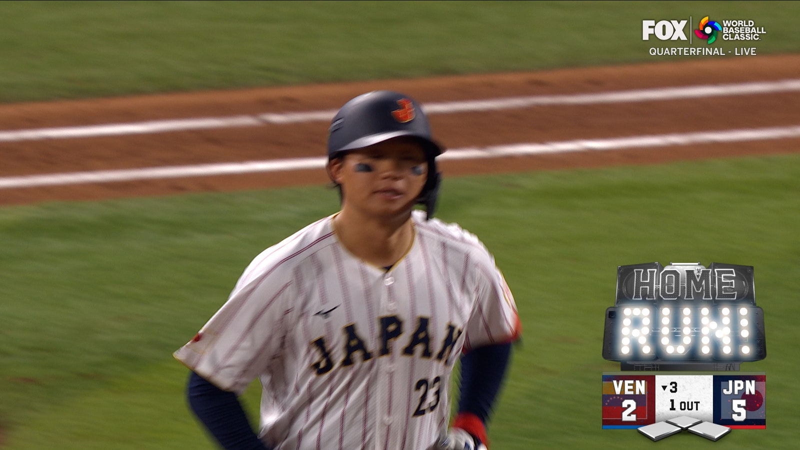 Japan's Shota Morishita hits three-run home run, regaining lead over Venezuela