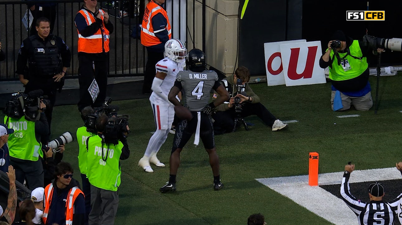 Kaidon Salter finds Omarion Miller for eight-yard TD, shrinking Colorado's deficit against Arizona