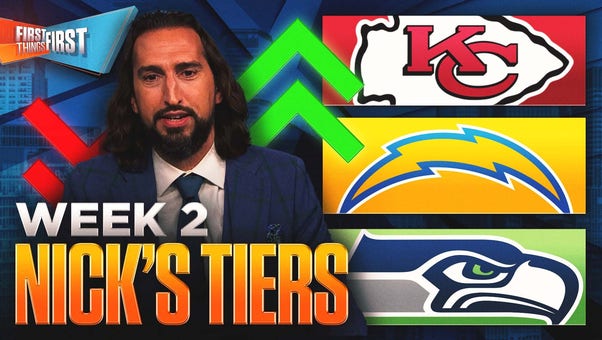 Chargers ‘a week from panic’, Seahawks ‘halfway to history’, Are the Chiefs atop Nick’s Tiers? | FTF