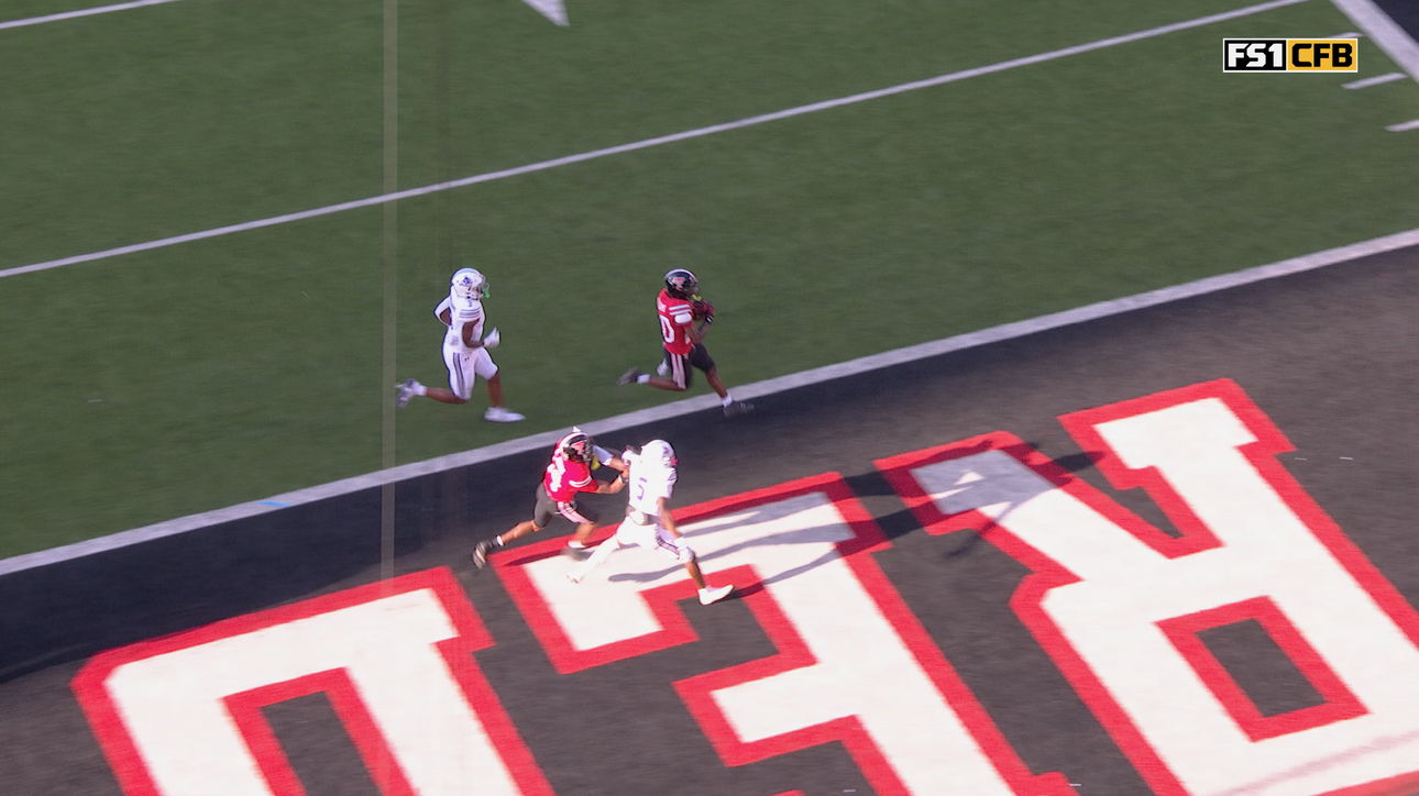 Texas Tech J'Koby Williams rushes for 5-yard TD, extending lead over Abilene Christian