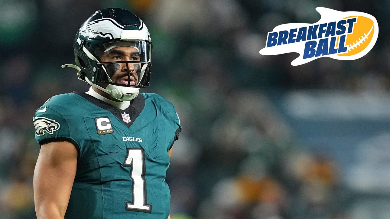 Is Jalen Hurts playing well for the Eagles? | Breakfast Ball