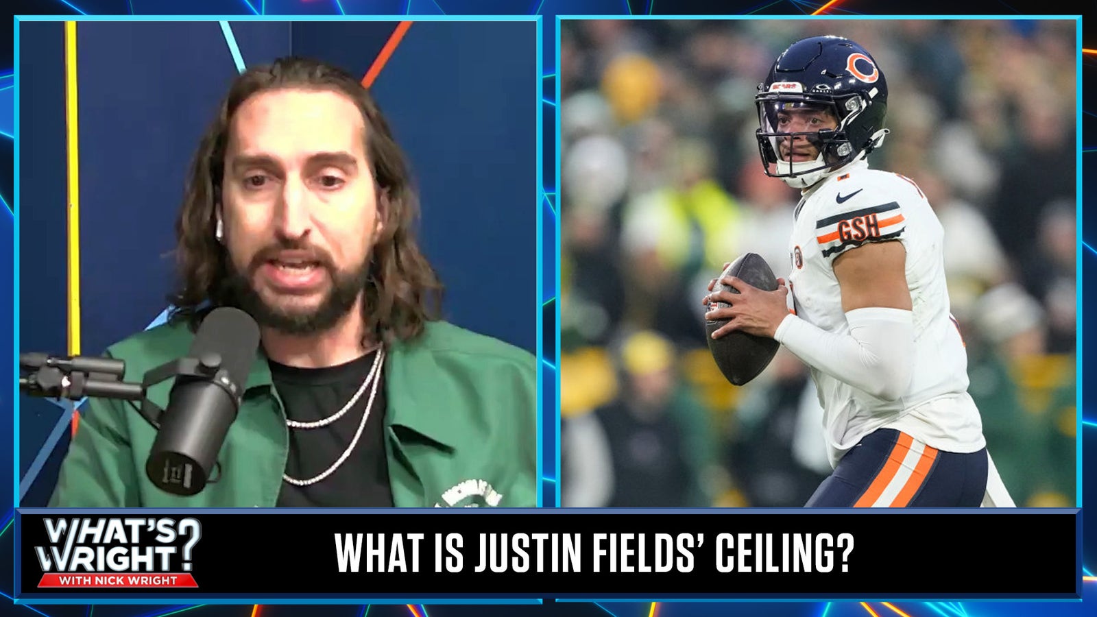 Nick says Justin Fields will ultimately start for the Steelers over Russell Wilson