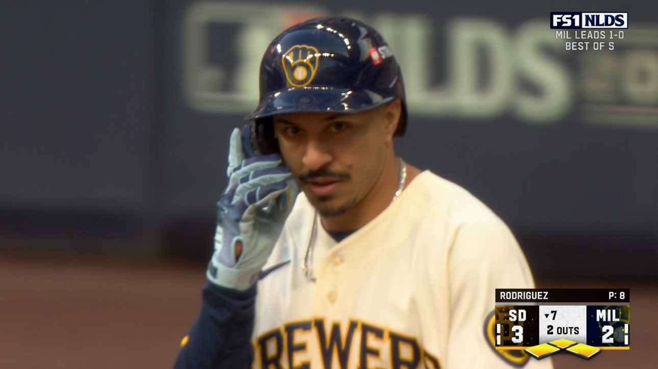 Garrett Mitchell scores off error by Jake Cronenworth, trimming Brewers' deficit vs Padres