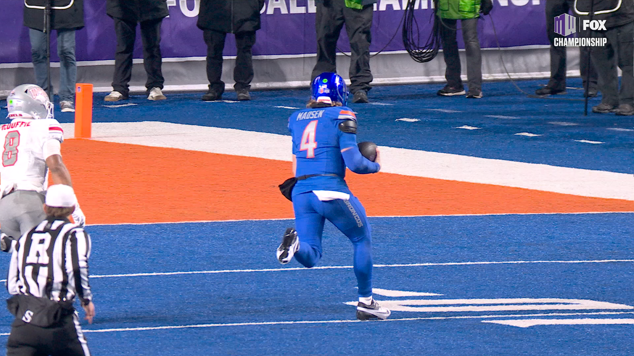 Boise State's Maddux Madsen scrambles for 10-yard TD, taking lead over UNLV