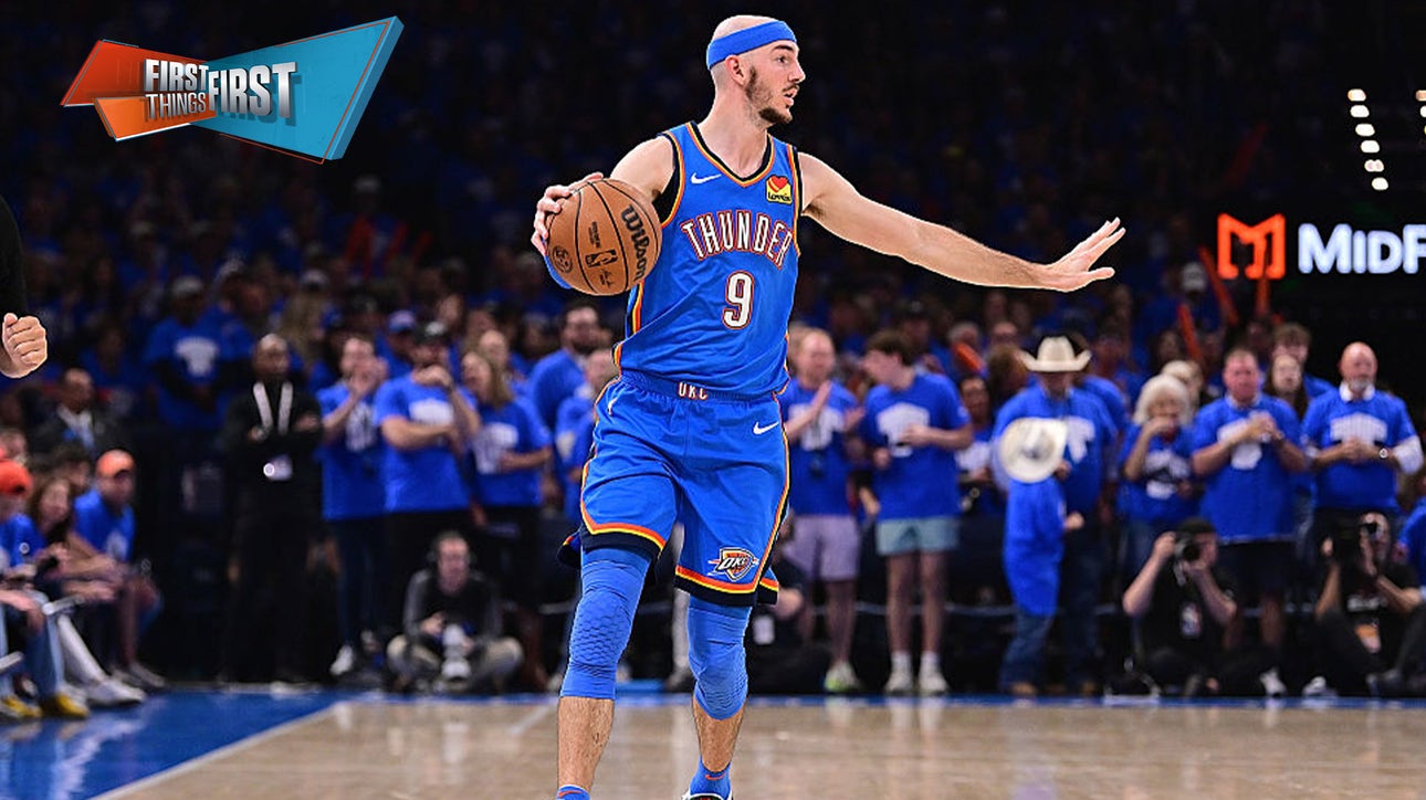 Alex Caruso moves up for two-way play on the latest NBA Finals King of the Hill | First Things First