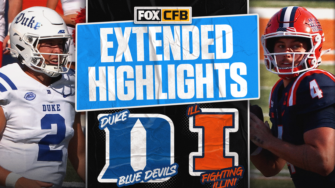 Duke Blue Devils vs Illinois Fighting Illini Highlights 🏈 FOX College Football