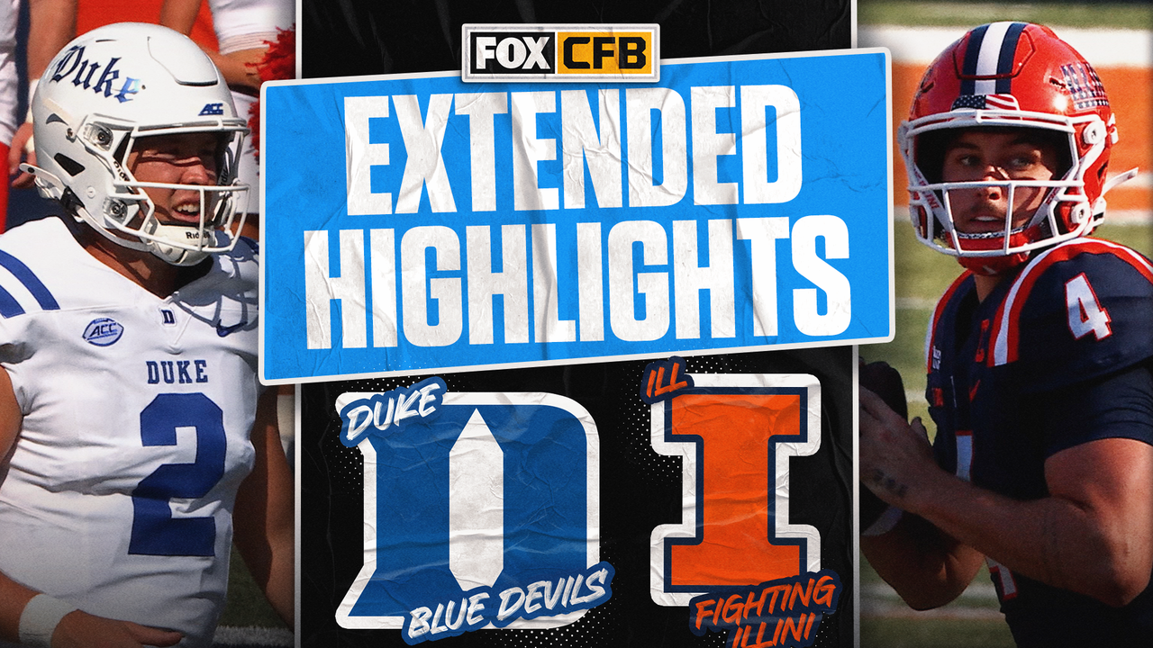 Duke Blue Devils vs Illinois Fighting Illini Highlights 🏈 FOX College Football