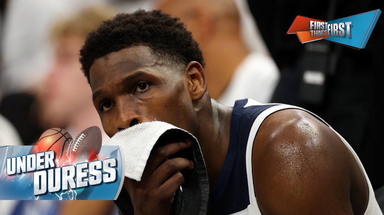 Under Duress: Is Jayson Tatum, Buddy Hield, or Anthony Edwards under more pressure? | First Things First