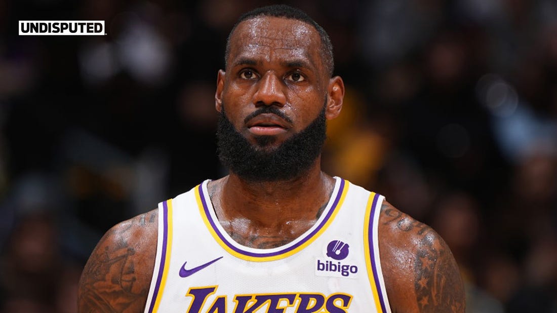 LeBron on his health during Lakers playoff push: 'I got to be smart with it' | Undisputed