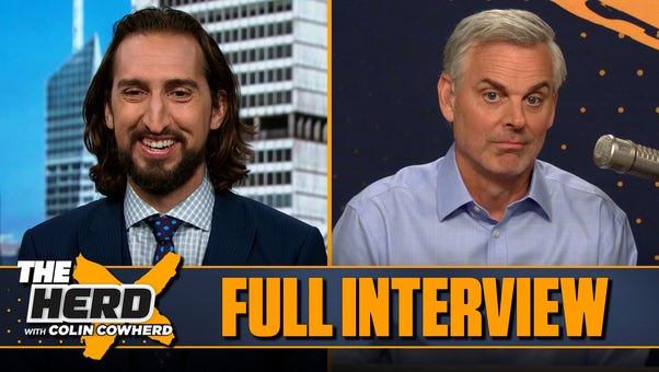 Nick Wright on Luka Doncic’s extension, Caleb Williams, Cowboys | FULL INTERVIEW | The Herd