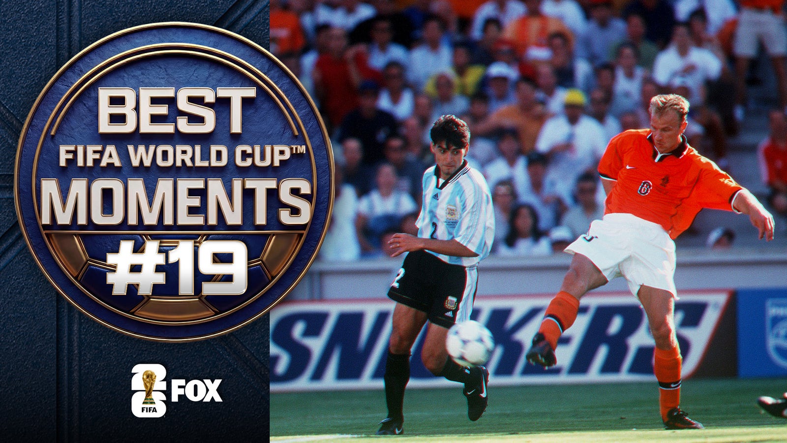 Bergkamp was MUST-WATCH Television 🤌 No. 19 in Best FIFA World Cup™ Moments