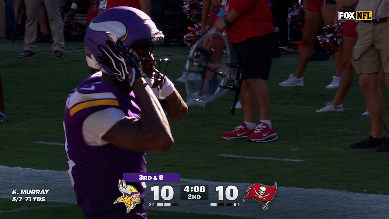 Vikings' Kyler Murray connects with Jordan Addison for 41-yard TD, retaking lead over Bucs | NFL Highlights
